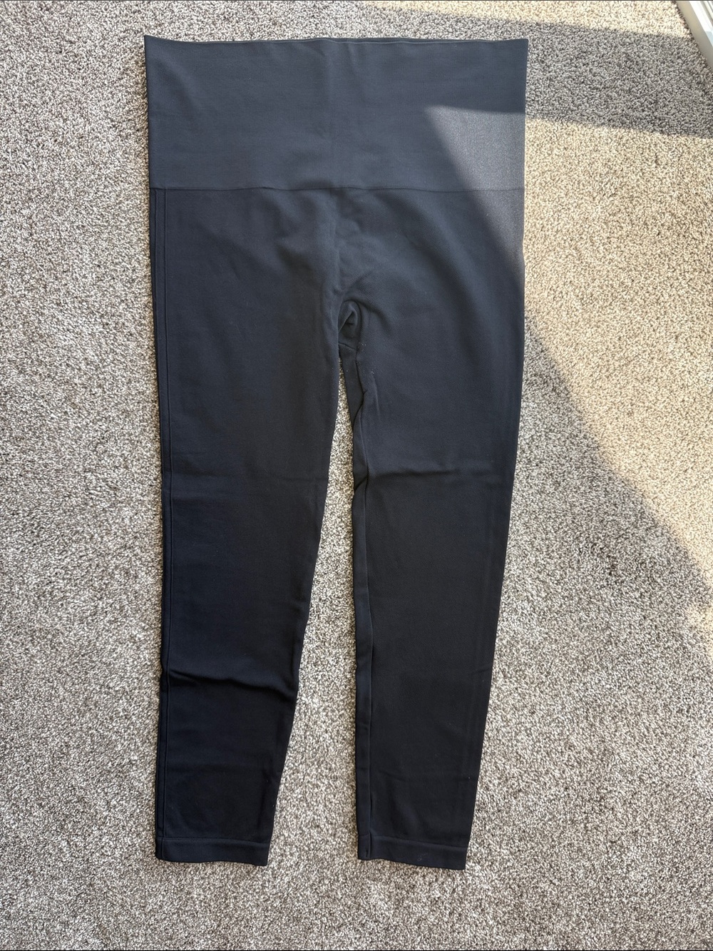 SPANX Black High-Waist Sculpting Leggings